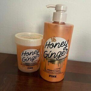 PINK Victoria's Secret Honey Ginger set